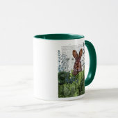 Mug Lapin dans une patte de chou (Devant droit)
