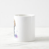 Mug Lapin d'aquarelle dans le champ de fleurs (Centre)