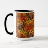 Mug Lapin d'automne en rouge (Gauche)