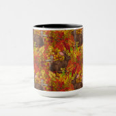 Mug Lapin d'automne en rouge (Centre)