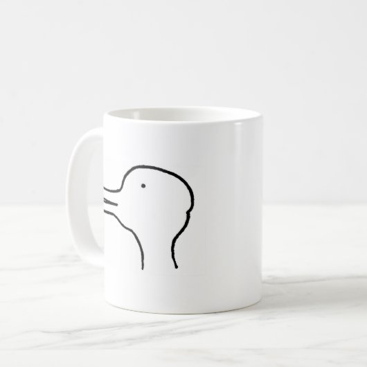 Mug lapin de canard - wittgenstein (Devant gauche)