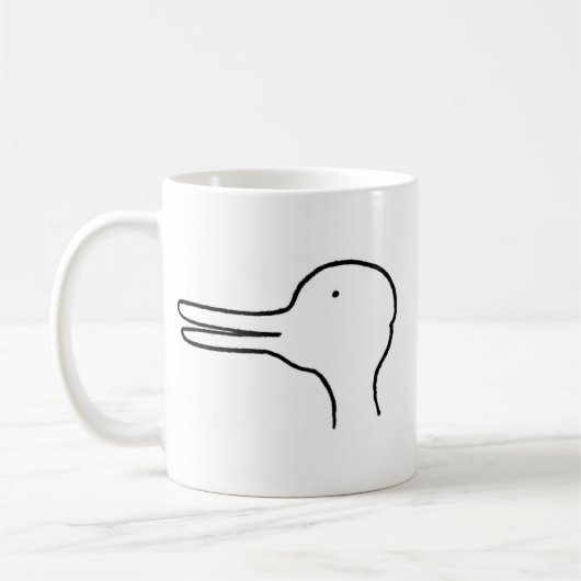 Mug lapin de canard - wittgenstein (Gauche)