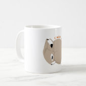 Mug Lapin de caresse (Devant gauche)
