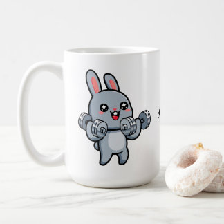 Mug Lapin de Fitness Mignon Entraînement Enfants