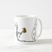 Mug Lapin de fleur (Devant droit)