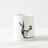 Mug Lapin de fleur (Centre)
