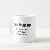 MUG LAPIN DE GYMNASE (Devant gauche)