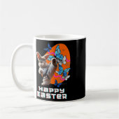 Mug Lapin de karaté de Pâques (Gauche)