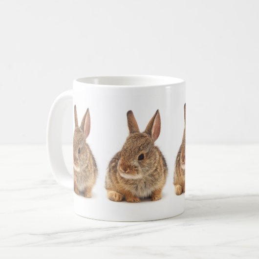 Mug Lapin de lapin de bébé (Devant gauche)