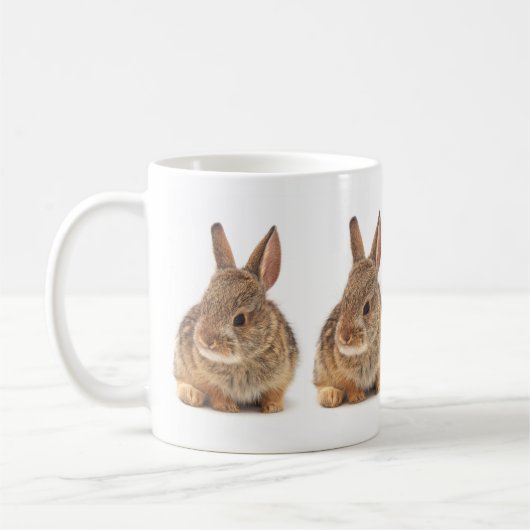 Mug Lapin de lapin de bébé (Gauche)