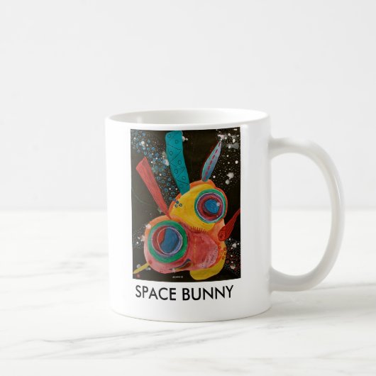 Mug Lapin de l'espace (Droite)