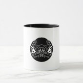 Mug Lapin de lune en vague (Centre)