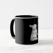 Mug Lapin de miel et abeille de bosse| Don de Bunny Lo (Devant gauche)