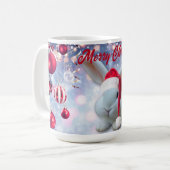 Mug Lapin de Noël (Devant gauche)