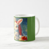 Mug Lapin de Noël 2 (Devant droit)