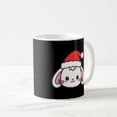 Mug Lapin de Noël Santa (Devant droit)