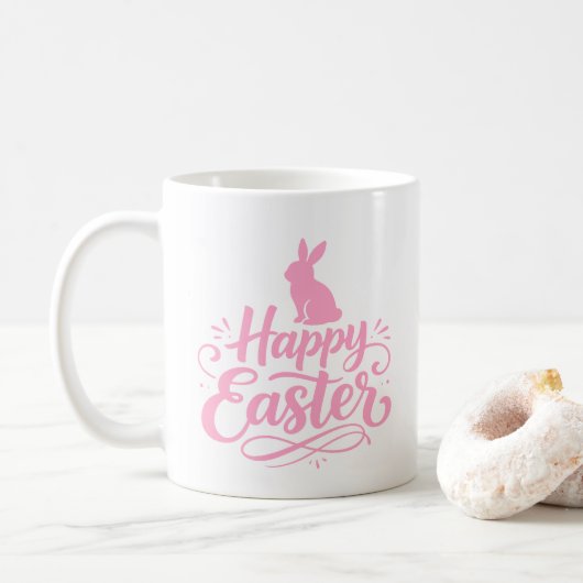 Mug Lapin de Pâques (Avec donut)