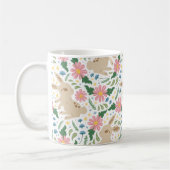 Mug Lapin de Pâques adorable et motif d'œufs (Gauche)