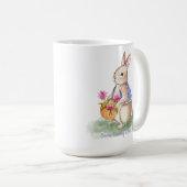 Mug Lapin de Pâques aquarelle (Devant droit)