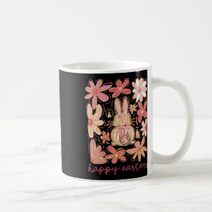 Mug Lapin de Pâques Boho Coquette Fleur Pin