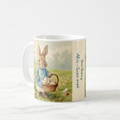Mug Lapin de Pâques Classique Adorable (Devant gauche)