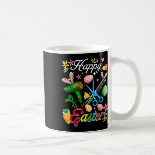 Mug Lapin de Pâques Coiffeur Outils Équipe de Travail