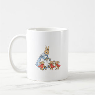 Mug Lapin de Pâques Cottagecore Vintage Lapin Femme Fi