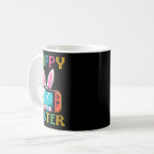 Mug Lapin de Pâques de jeu vidéo drôle manette de jeu (Devant gauche)