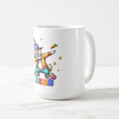 Mug Lapin de Pâques drôle de Bruh Dab (Devant droit)