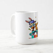 Mug Lapin de Pâques drôle de Bruh Dab (Devant gauche)