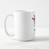 Mug Lapin de Pâques drôle de Bruh Dab (Gauche)