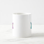 Mug Lapin de Pâques drôle léopard lapin mignon jour de (Centre)