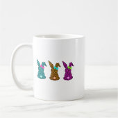 Mug Lapin de Pâques drôle léopard lapin mignon jour de (Gauche)