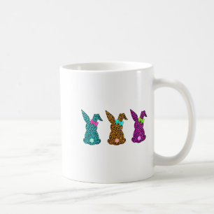 Mug Lapin de Pâques drôle léopard lapin mignon jour de