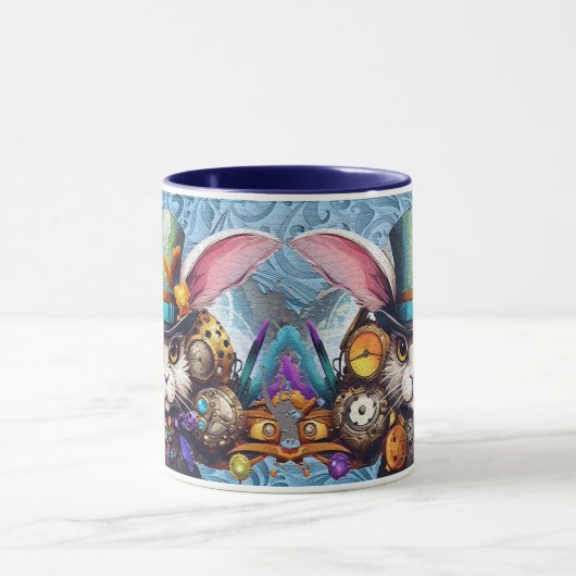 Mug Lapin de Pâques effrayant (Centre)