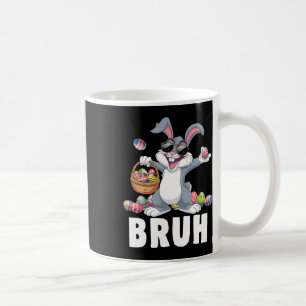 Mug Lapin de Pâques en dab Bruh Lapin Joyeux Jour de P