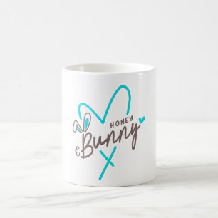 Mug Lapin de Pâques en famille assorti