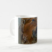 Mug Lapin de Pâques et cheval Brown (Devant gauche)