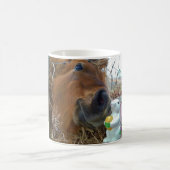 Mug Lapin de Pâques et cheval Brown (Centre)