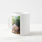 Mug Lapin de Pâques et oeuf de vache (Devant gauche)