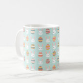 Mug Lapin de Pâques et œuf pastel mignons (Devant gauche)