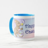 Mug Lapin de Pâques et Papillon (Devant gauche)