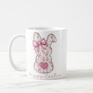 Mug Lapin de Pâques Floral