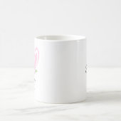 Mug Lapin de Pâques Glamour Féminin (Centre)