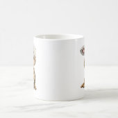 Mug Lapin de Pâques Golden Retriever Chiot (Centre)