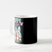 Mug Lapin de Pâques Groovy Gnomes de printemps Chasse (Devant gauche)