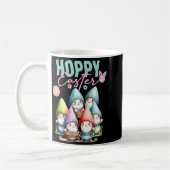Mug Lapin de Pâques Groovy Gnomes de printemps Chasse (Gauche)
