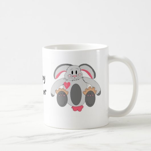 Mug Lapin de Pâques heureux (Droite)