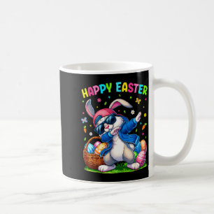 Mug Lapin de Pâques heureux en dabant drôle de jour de