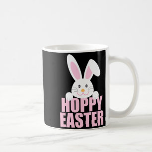 Mug Lapin de Pâques heureux jeu de mots T Shirt Rose M